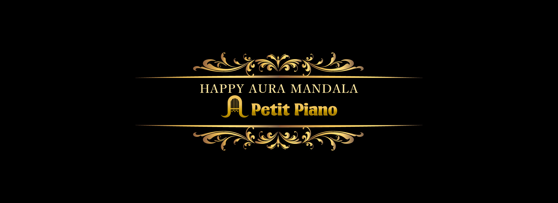 Petit Piano Happy Aura Mandalaロゴ