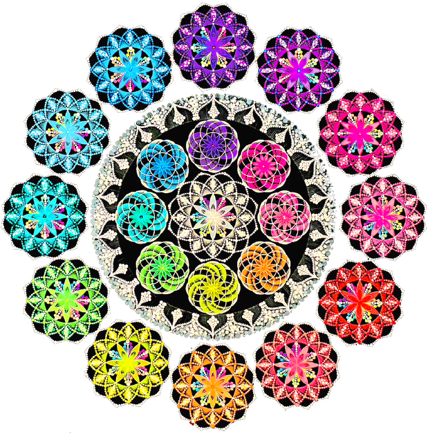 曼荼羅アートイメージ