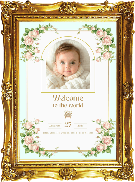 オーダー【命名書】