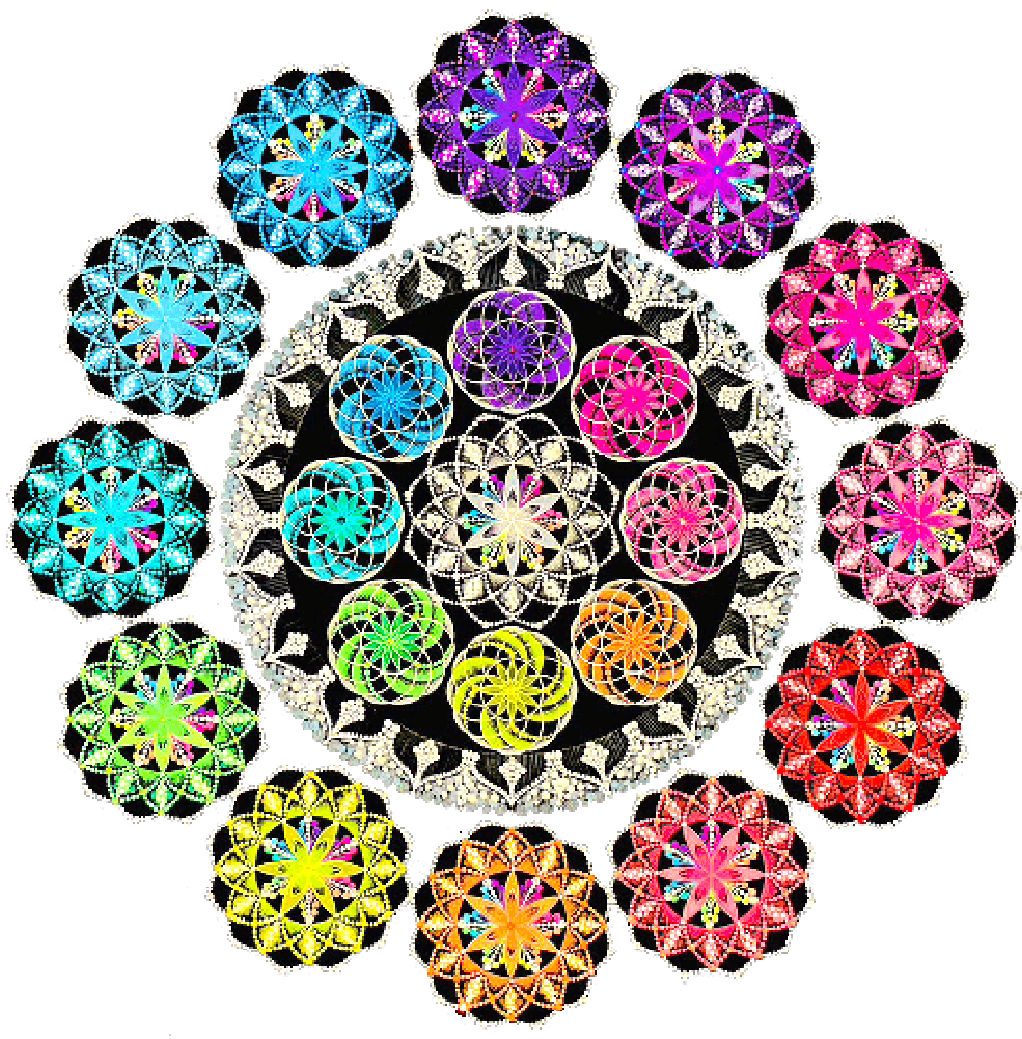 曼荼羅アートイメージ